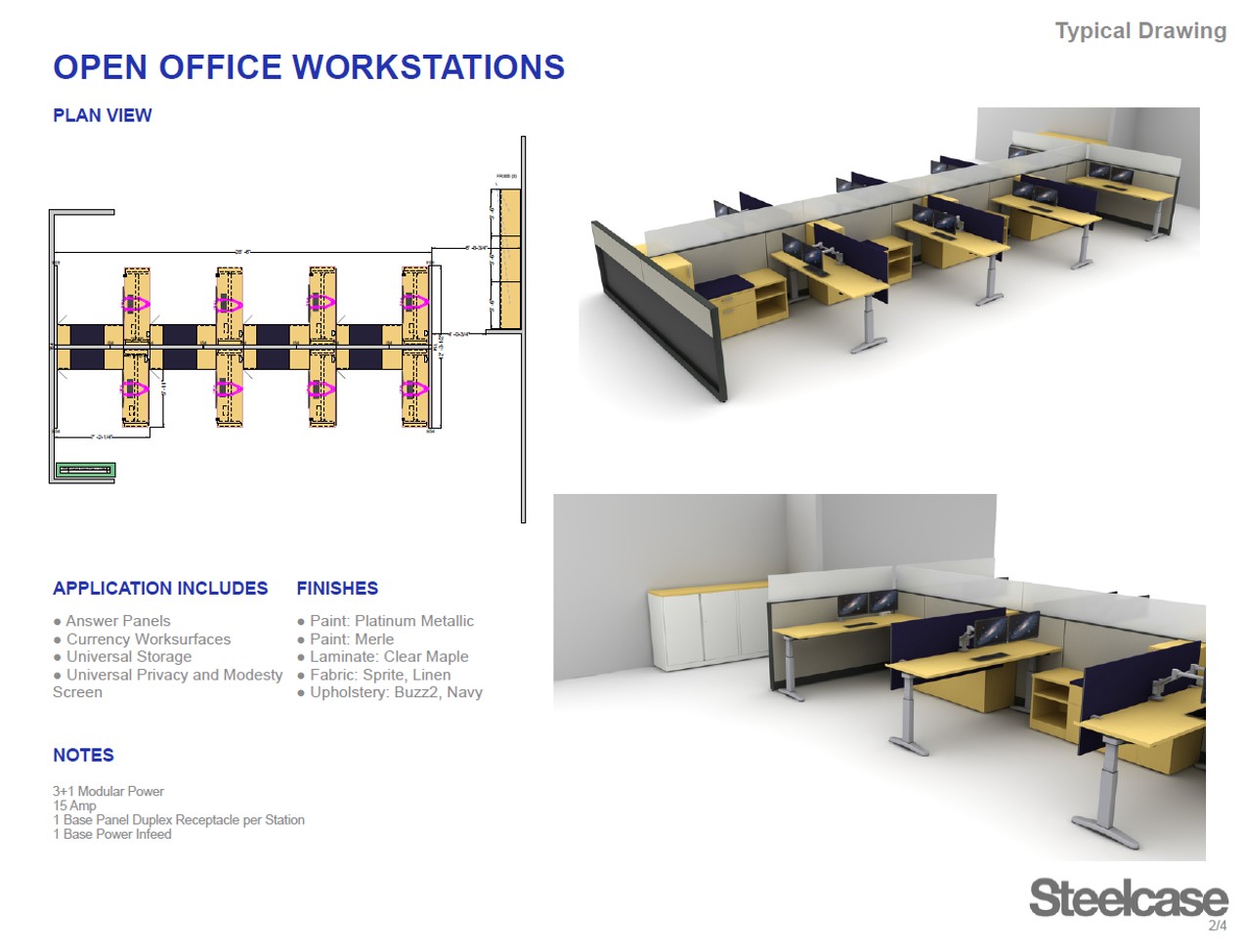 Example of 3D rendering capabilities